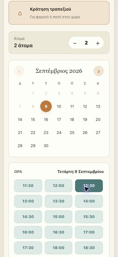 iServeMe — Το πρώτο βήμα της επίσκεψης.