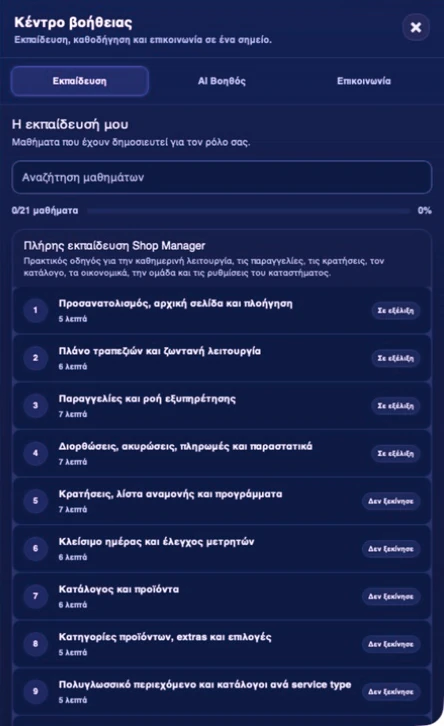iServeMe — Εκπαίδευση & υποστήριξη